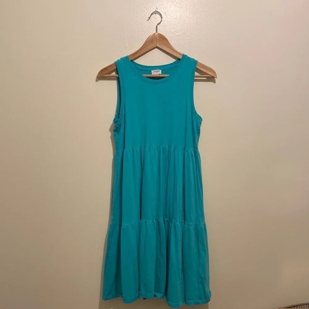 J. Crew cotton tiered sleeveless mini dress . Size XXS Style BI267